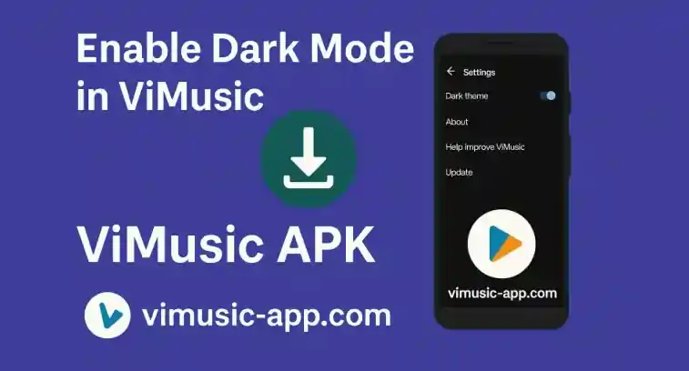 How to Enable Dark Mode in ViMusic on Android