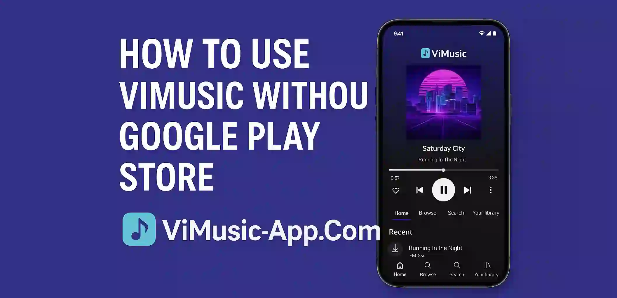How to Use ViMusic Without Google Play Store