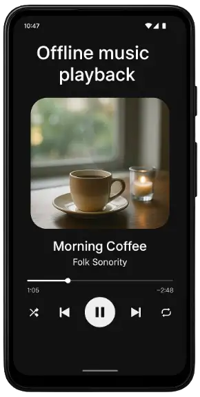 Offline Music Playback