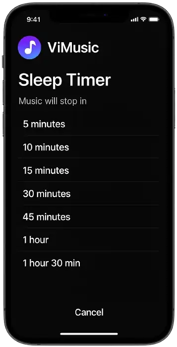 Sleep Timer Mode