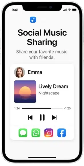 Social Music Sharing